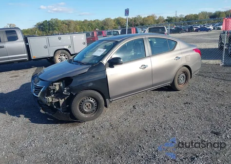 2012 Nissan Versa 1.6 Sv from USA, damaged, VIN 3N1CN7AP0CL848747
